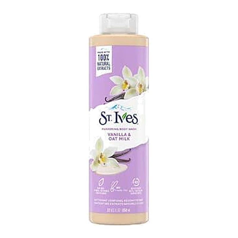 St. Ives Pampering Body Wash, Vanilla & Oat Milk