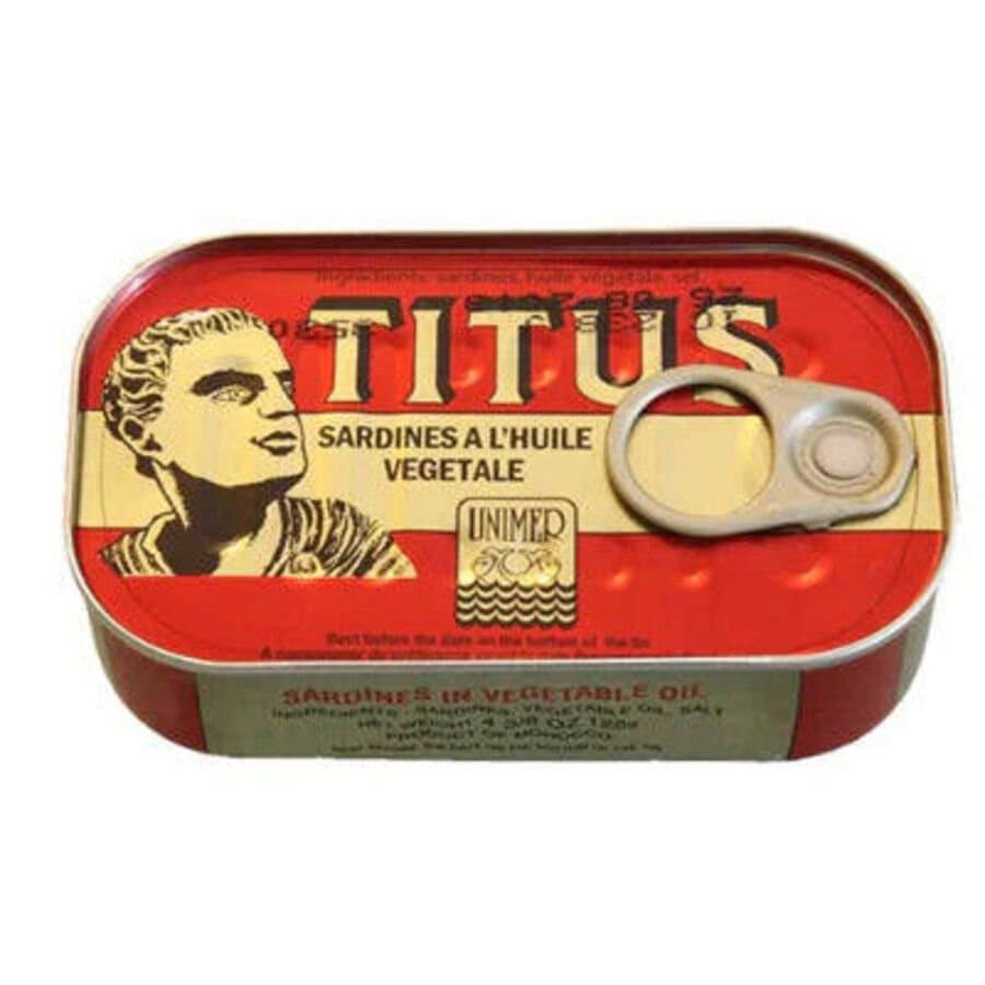 Titus Sardines in Vegetable Oil