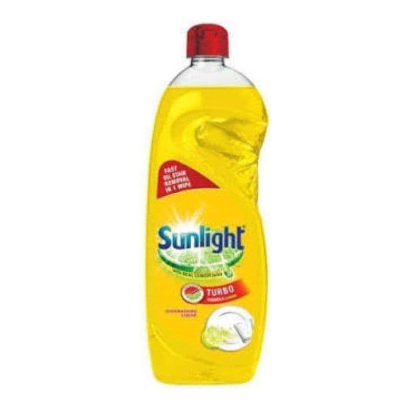 Sunlight Dishwashing Liquid, Lemon (Turbo)
