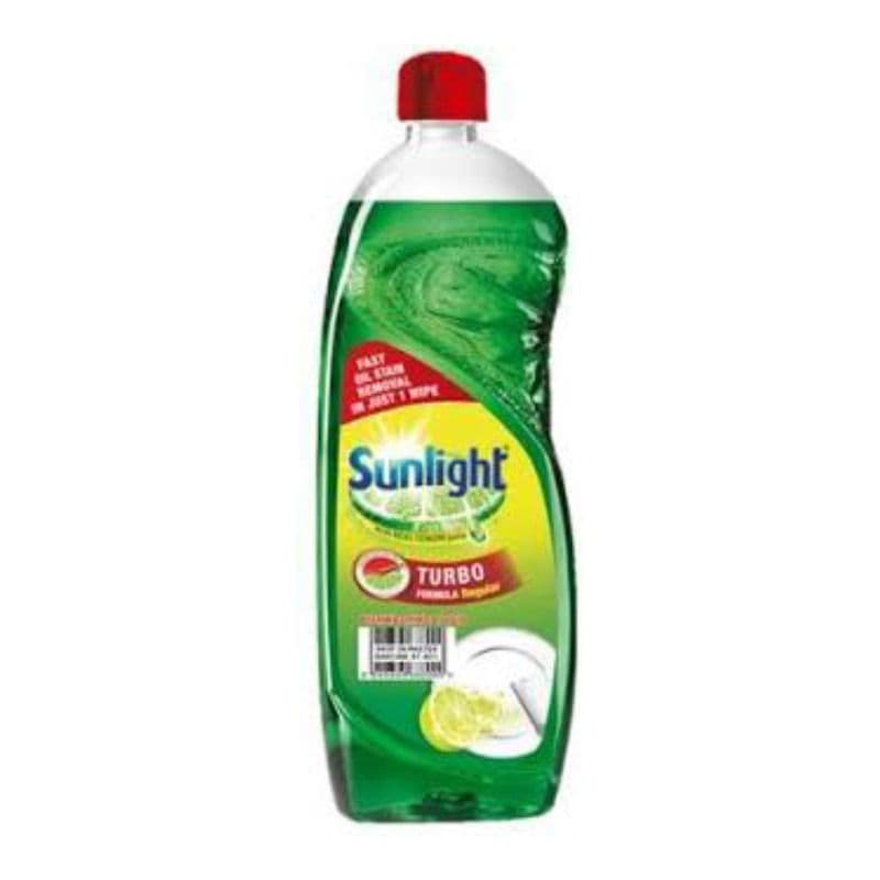 Sunlight Dishwashing Liquid, Turbo Regular